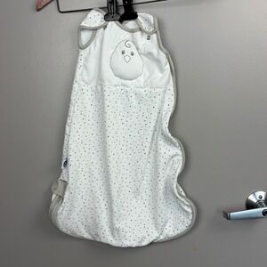 Nested Bean Zen Swaddle White‎ Star Print Size S 0–6 Months Baby